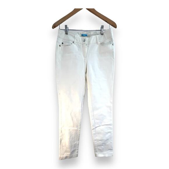 J MCLAUGHLIN WHITE JEANS SZ 2 - Picture 2 of 10